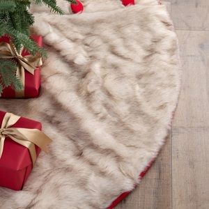 Balsam Hill 48” arctic tree skirt